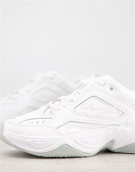 nike m2k tekno bianche e grigie